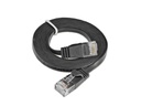 SLIM Slimpatchkabel  Cat 6, UTP, 1.5 m, Schwarz