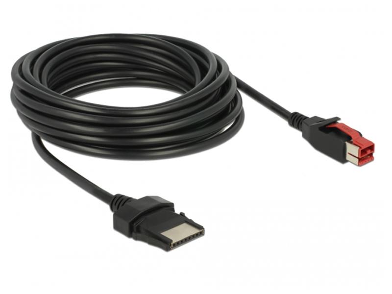 Delock USB 2.0-Kabel Powered USB 24Volt - 8Pin 5 m