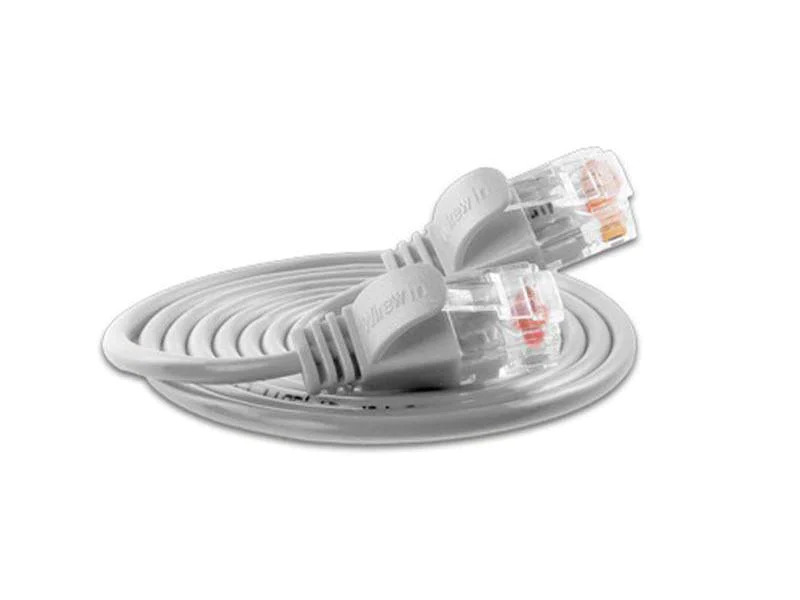 SLIM Slimpatchkabel  Cat 6, UTP, 1.5 m, Weiss