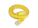 SLIM Slimpatchkabel  Cat 6, UTP, 10 m, Gelb