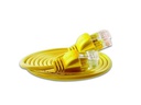 SLIM Slimpatchkabel  Cat 6, UTP, 10 m, Gelb