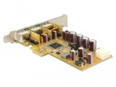 Delock PCI-Express-Karte 89655 PoweredUSB - 1 x 24 V + 2 x 12 V