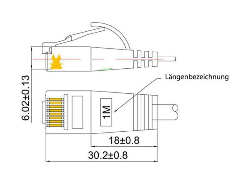 SLIM Slimpatchkabel  Cat 6, UTP, 2 m, Grün