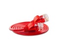 SLIM Slimpatchkabel  Cat 6, UTP, 2 m, Rot