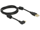 Delock USB 2.0-Kabel 270°gewinkelt USB A - Micro-USB B 1 m