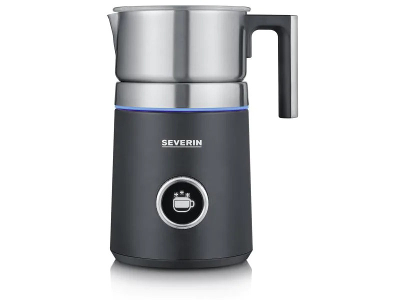 Severin Milchschäumer SM 3587 Silber/Schwarz