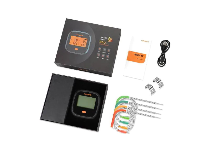 Inkbird Fleischthermometer IBBQ-4T WiFi