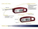 TFA Dostmann Einstichthermometer THERMO JACK, Bordeaux