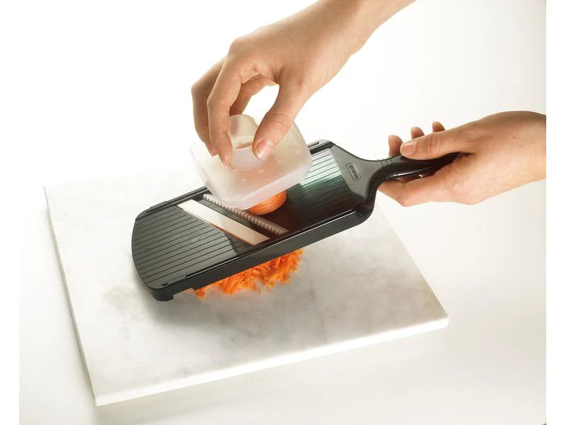 Kyocera Küchenreibe Julienne-Hobel Schwarz