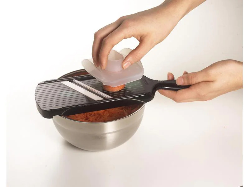 Kyocera Küchenreibe Julienne-Hobel Schwarz