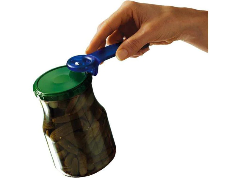 Brix Schraubdeckelöffner JarKey 1 Stück mit Blister, assortiert
