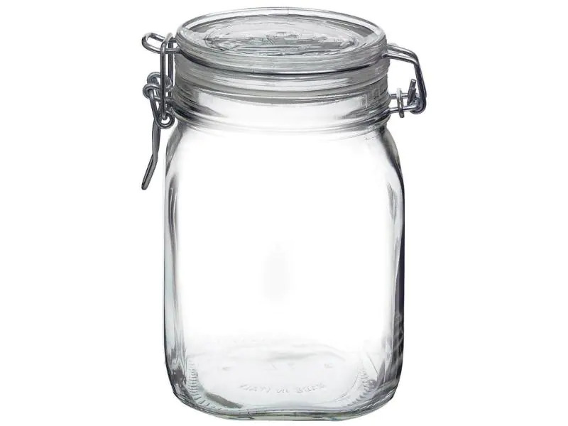 Bormioli Rocco Einmachglas Fido 1000 ml, 6 Stück 