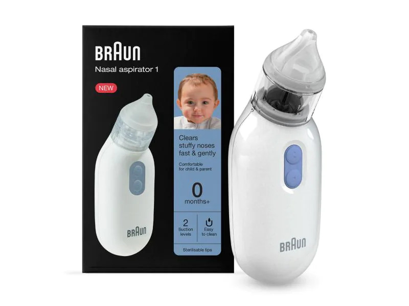 Braun Nasensauger BNA 100 Weiss