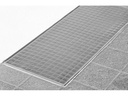 Windhager Lichtschacht-Abdeckung 70 x 135 cm Alu