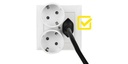 Elektromaterial Reiseadapter EU - CH