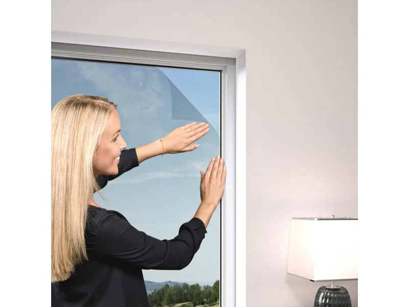 Windhager Fliegengitter Elastic 130 x 150 cm Anthrazit