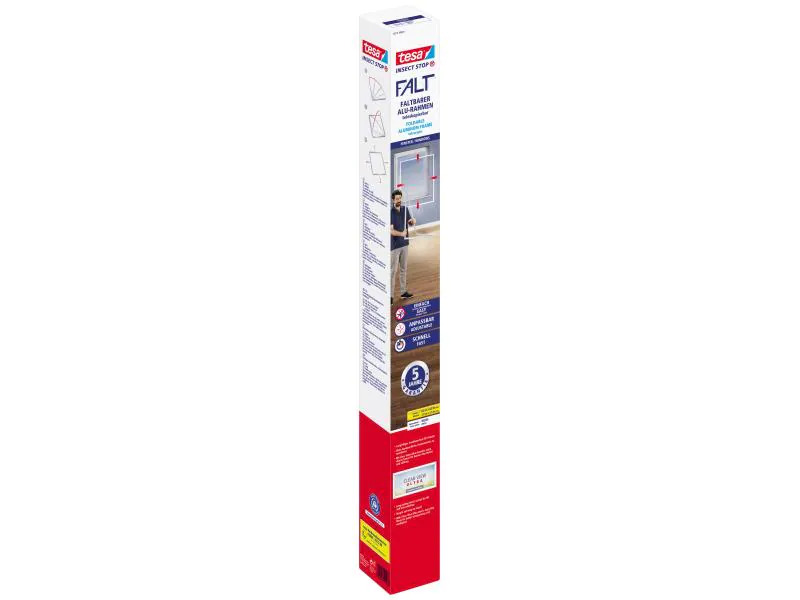 tesa Fliegengitter Insect Stop 1.37 x 1.37 m, Weiss