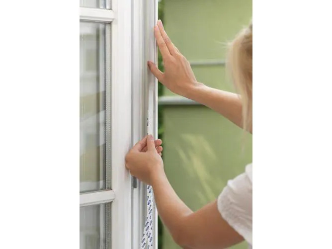 tesa Fliegengitter Insect Stop Comfort Fenster 1.2x2.4m weiss