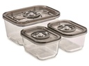 Caso Vakuumier-Behälter Eco Set 3 Stück