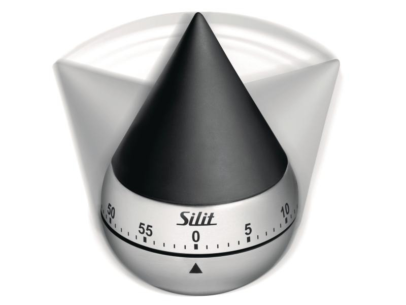 Silit Küchentimer Swing Schwarz/Silber