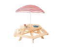 Pinolino Gartenbank Kindersitzgarnitur Nicki 6-Eck