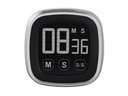 Xavax Küchentimer Touch Schwarz/Silber