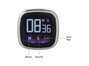 Xavax Küchentimer Touch Schwarz/Silber