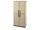 Art Plast Gartenschrank Taupe/Elfenbein