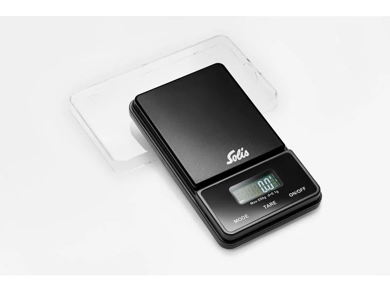 Solis Küchenwaage Coffee Digital Feinwaage Schwarz