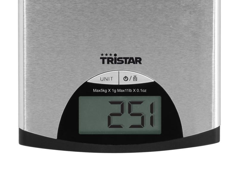 Tristar Küchenwaage KW-2435 Silber
