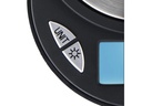 Xavax Küchenwaage Jewel Schwarz/Silber