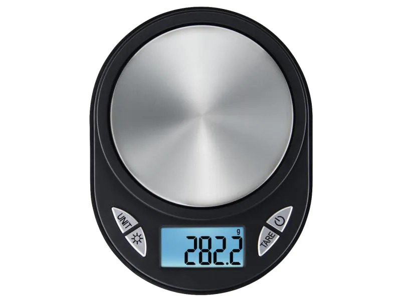 Xavax Küchenwaage Jewel Schwarz/Silber