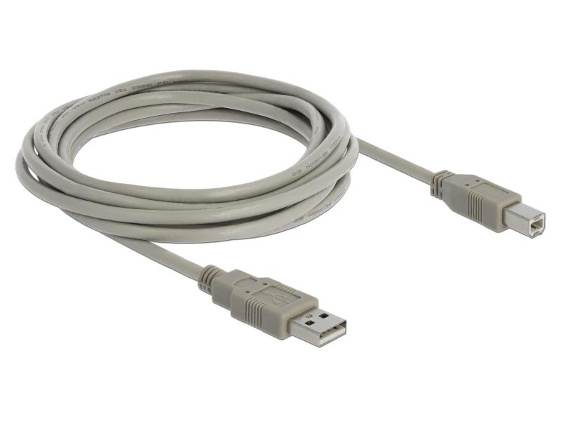 Delock USB 2.0-Kabel USB A - USB B 3 m