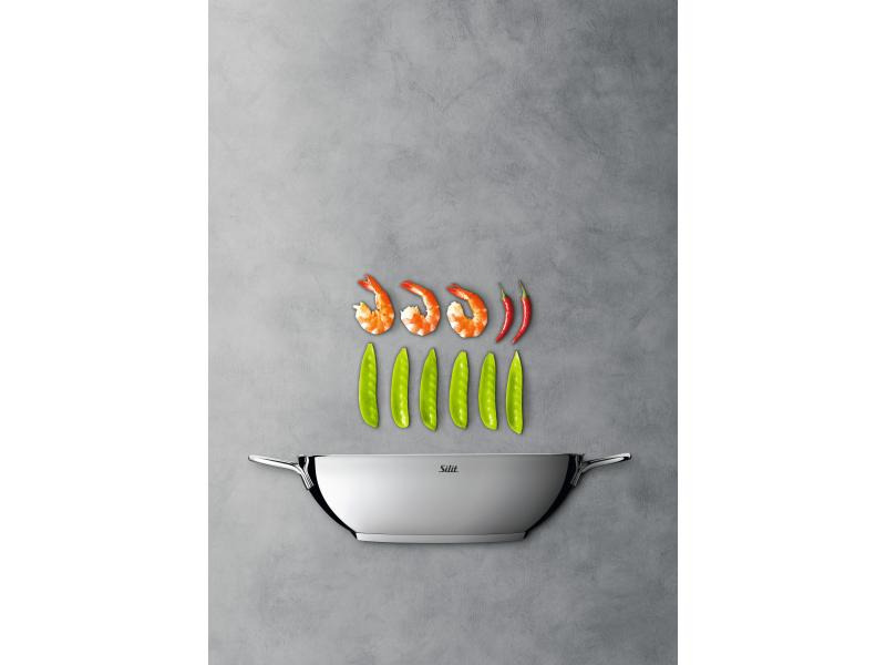 Silit Wok Silber, 32 cm