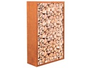 Innovesta Holzregal Corten, L 94 x B 35 x H 149 cm