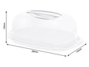 Rotho Käseglocke Fresh 25 l, Transparent