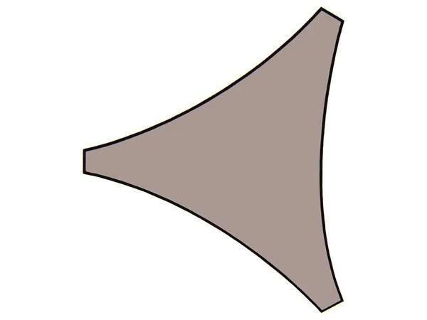 Perel Sonnensegel 360 cm, Dreieck