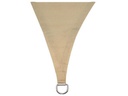 Perel Sonnensegel 360 cm, Quadratisch