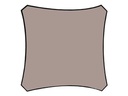 Perel Sonnensegel 360 cm, Quadratisch