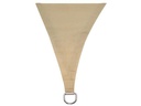 Perel Sonnensegel 500 cm, Quadratisch