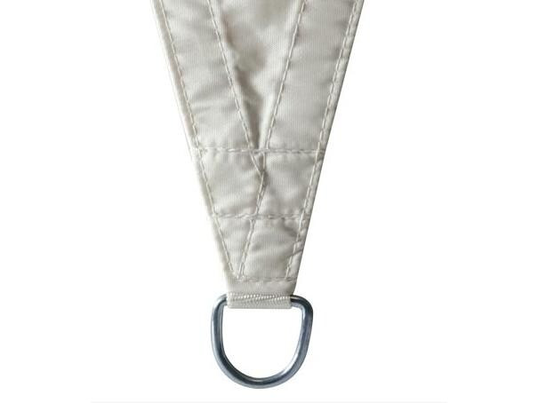Perel Sonnensegel 500 cm, Quadratisch