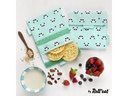 Roll'eat Lunchbeutel SnacknGo Animals Mint, Panda