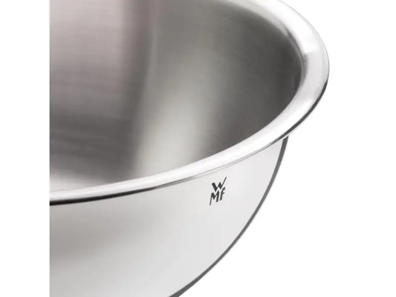 WMF Rührschüssel-Set Gourmet 0.75 l/1 l/2 l/2.75 l, Silber