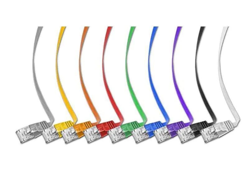 SLIM Slimpatchkabel  Cat 6, UTP, 25 m, Schwarz