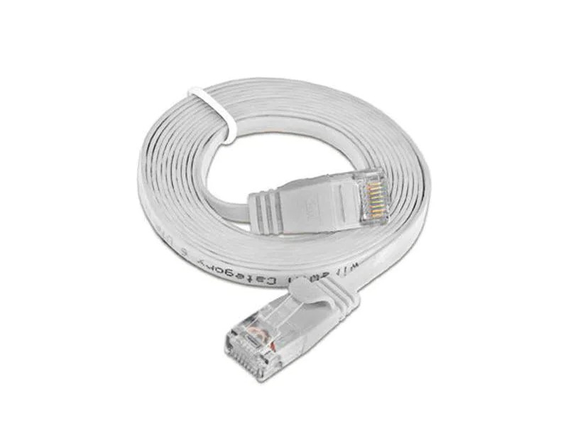 SLIM Slimpatchkabel  Cat 6, UTP, 25 m, Weiss