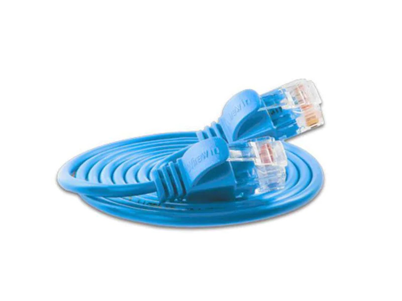 SLIM Slimpatchkabel  Cat 6, UTP, 5 m, Blau
