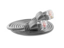 SLIM Slimpatchkabel  Cat 6, UTP, 5 m, Grau
