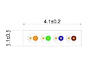 SLIM Slimpatchkabel  Cat 6, UTP, 5 m, Orange