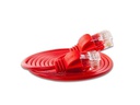 SLIM Slimpatchkabel  Cat 6, UTP, 5 m, Rot
