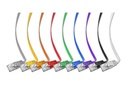 SLIM Slimpatchkabel  Cat 6, UTP, 5 m, Rot